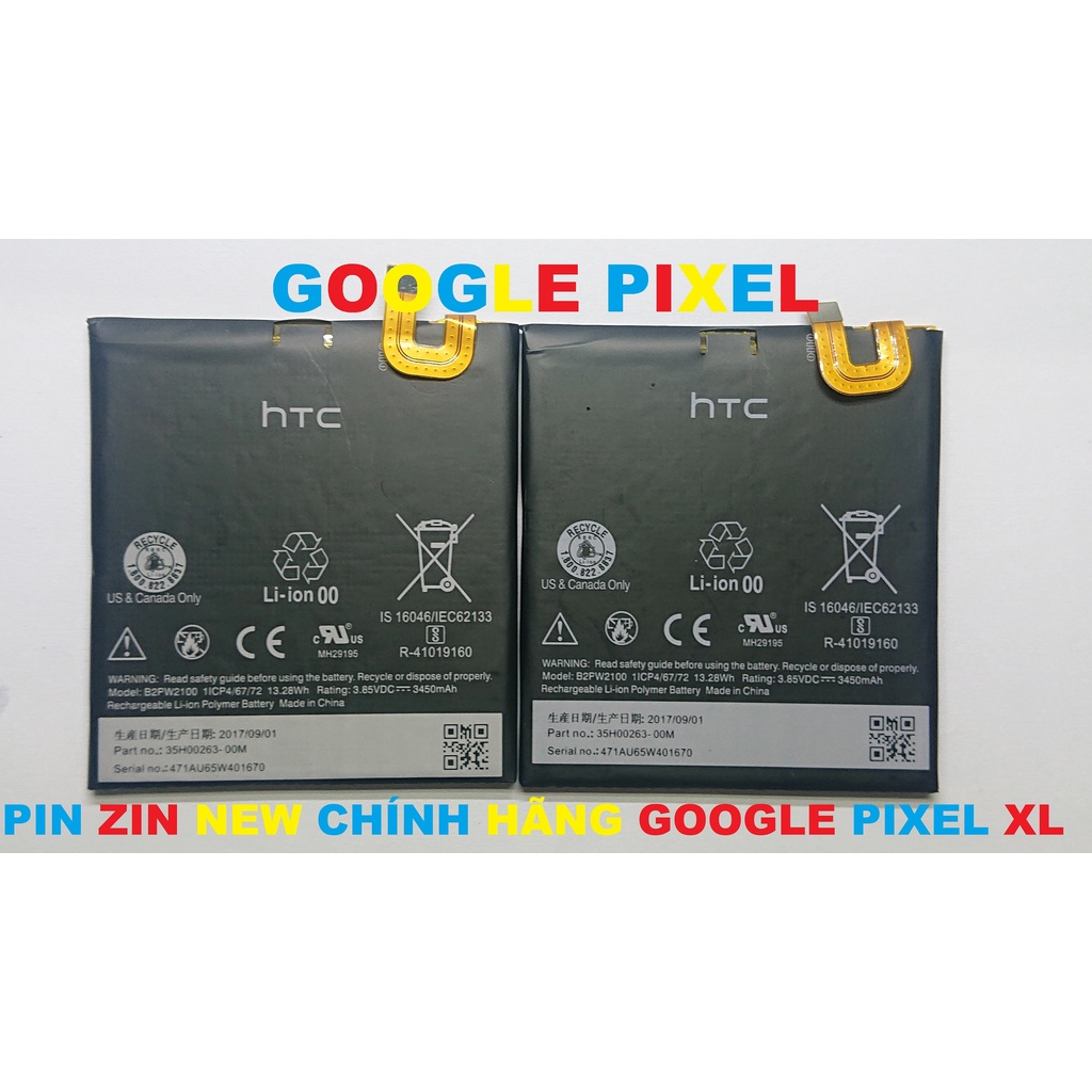 PIN ZIN NEW CHÍNH HÃNG GOOGLE PIXEL XL