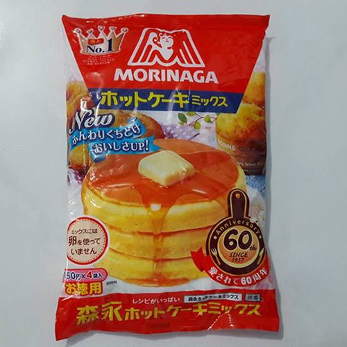 Bột làm bánh Pancake morinaga Nhật Bản 600g