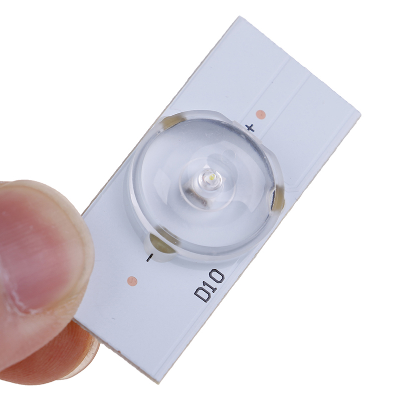 Bộ 20 Đèn Led 3v 6v Smd Kèm Kính Lọc Cho Đèn Led 32-65 Inch