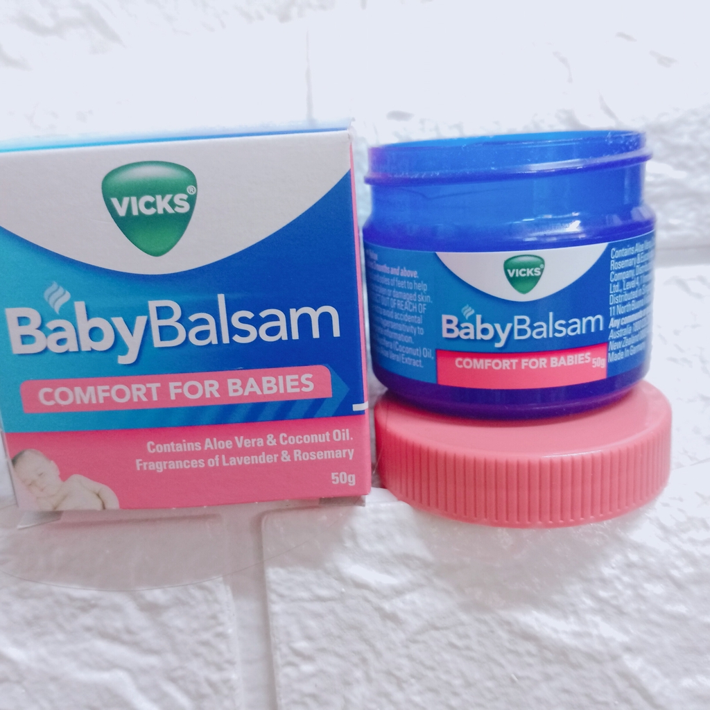 Dầu bôi ấm ngực Vicks Baby Balsam