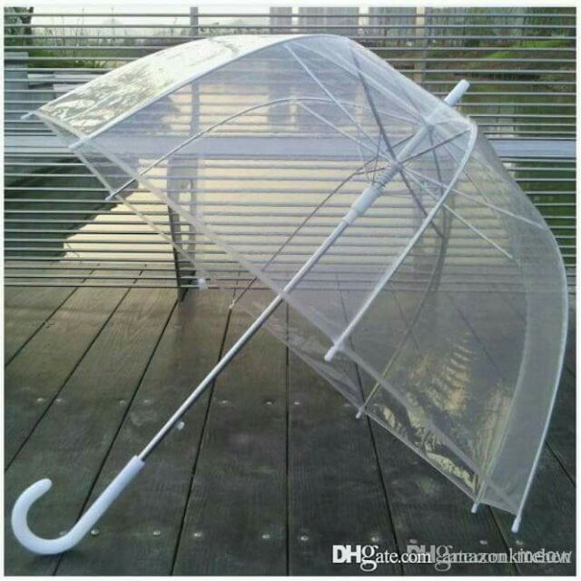 Ô che mưa phong cách Hàn Quốc - Dù trong suốt