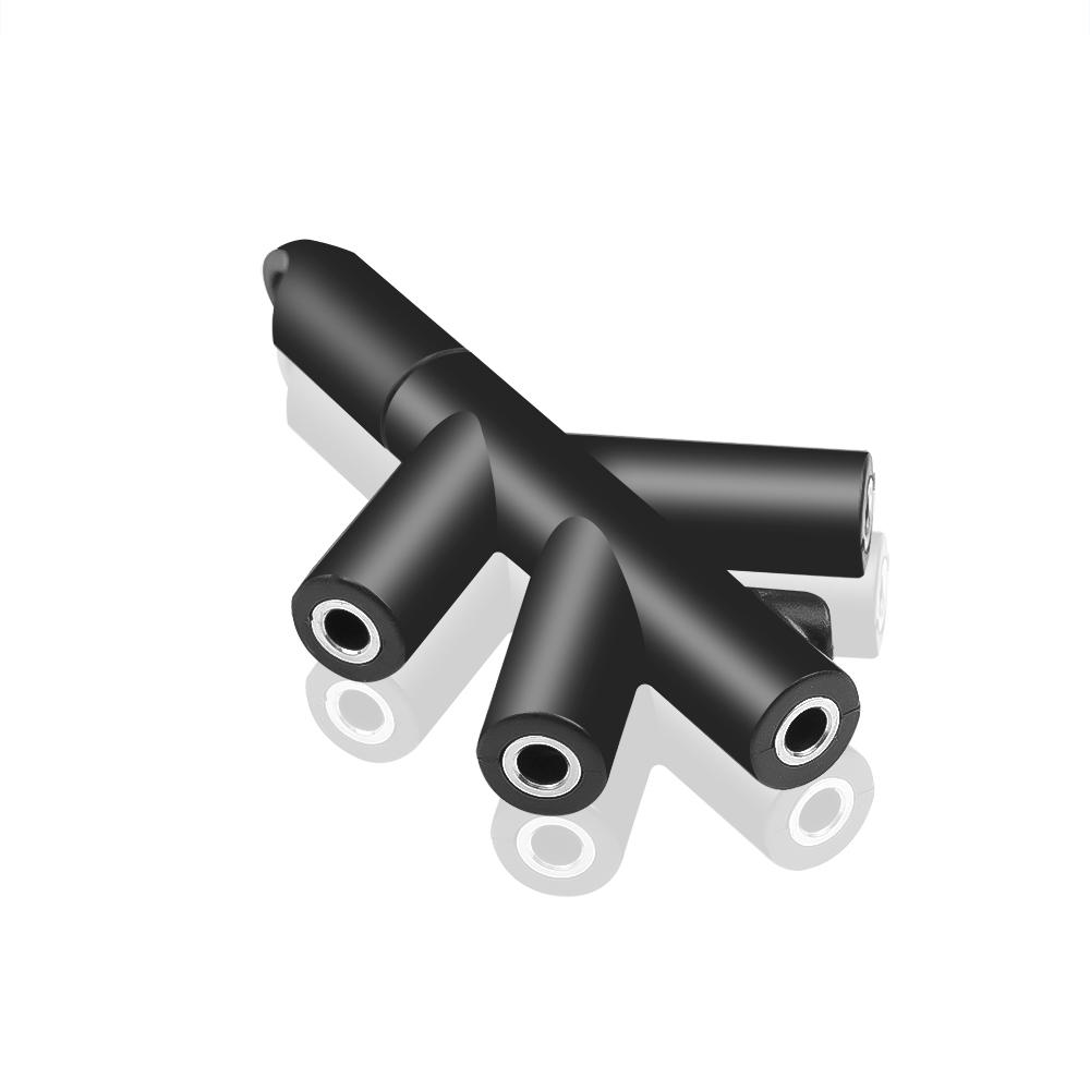 Cáp chia cổng âm thanh 3.5mm 1-4 đầu cho điện thoại/máy tính