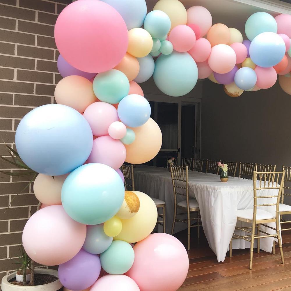 Bong Bóng Màu Macaron 18 inch Dùng Trang Trí Tiệc Cưới / Sinh Nhật