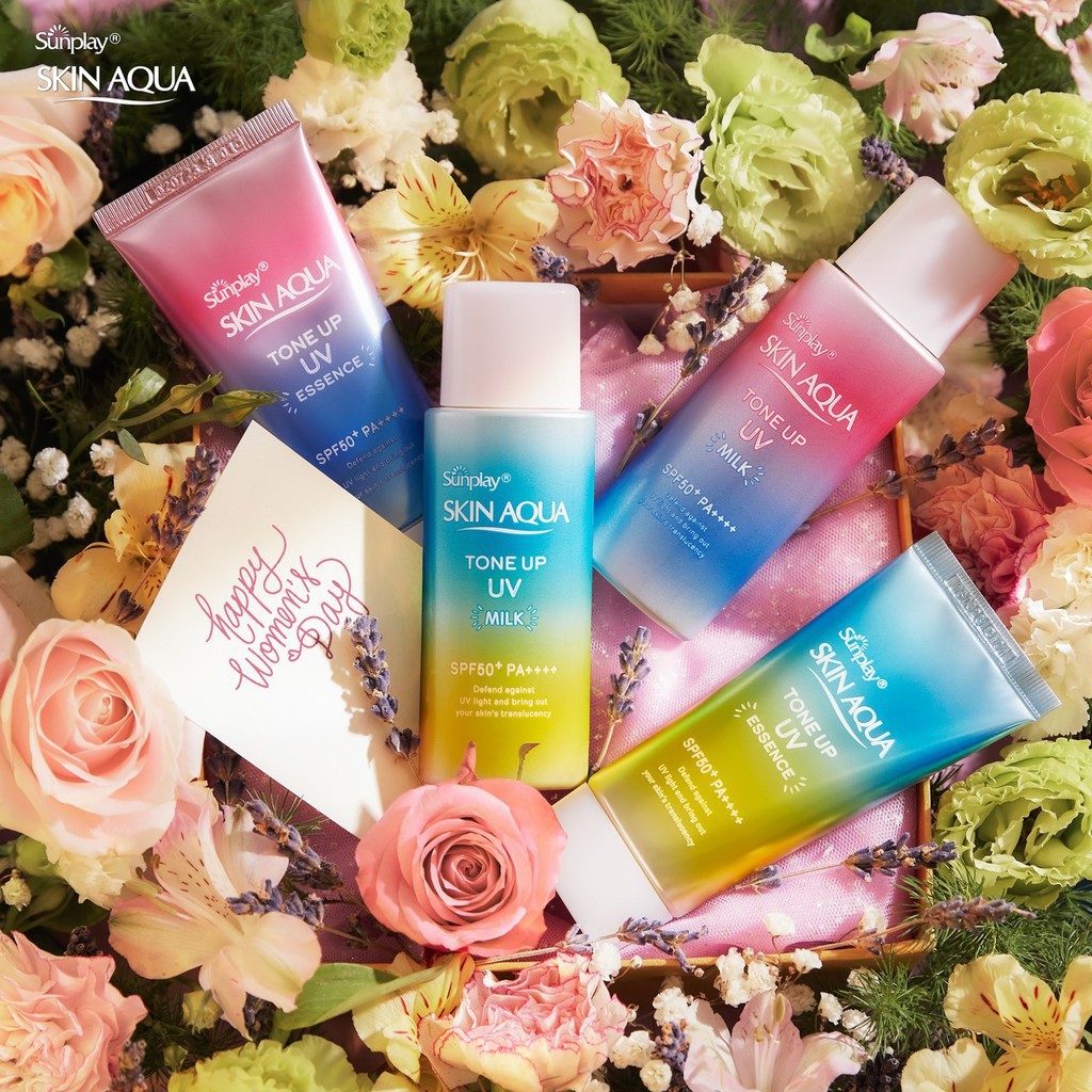 Kem chống nắng nâng tone Skin Aqua Tone Up UV Essence SPF50+ PA++++ 80g | BigBuy360 - bigbuy360.vn