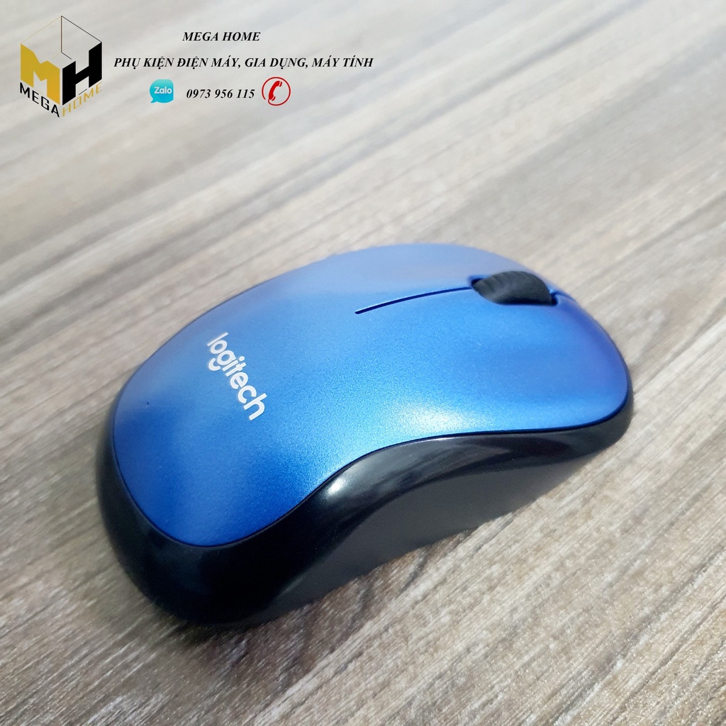 Chuột không dây logitech, chuột máy tính logitech M220 không gây tiếng ồn khi hoạt động