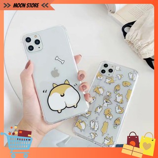 Ốp Lưng Silicone Corgi Siêu Cute Cho iPhone - Ốp Lưng iPhone