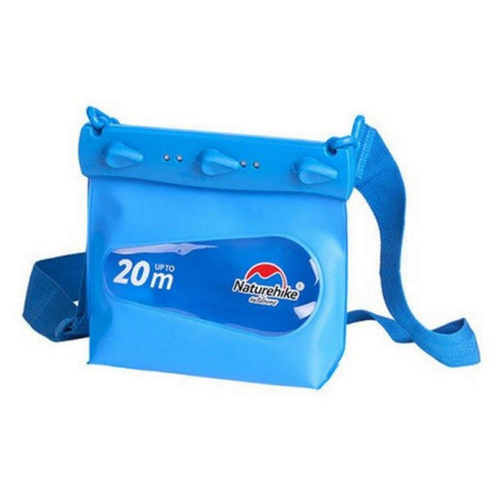[CHÍNH HÃNG] Túi Chống Nước Chuyên Dụng Cho Độ Sâu 20M Đựng Điện Thoại Quần Áo Đi Biển Đi Bơi NatureHike NH17F001-L
