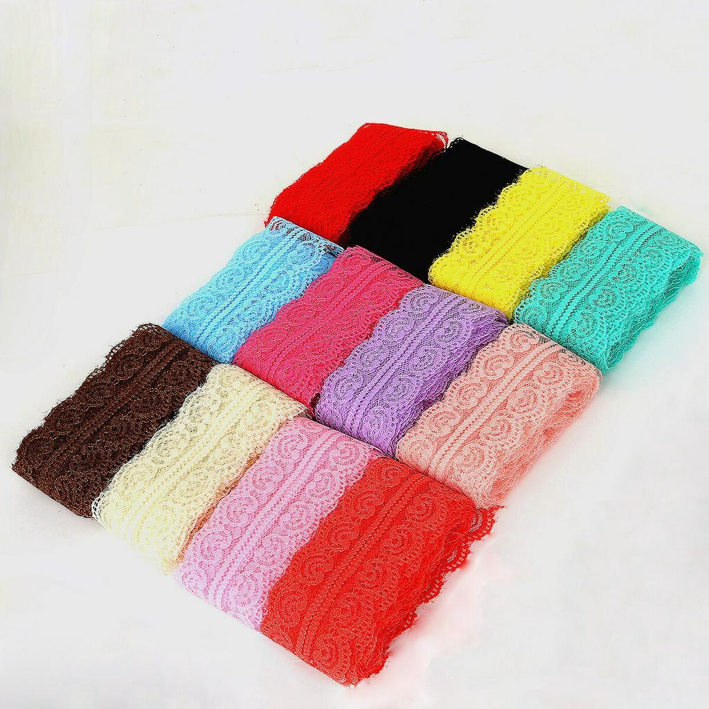 Dây ruy băng ren 5yard 45mm chất lượng cao đa năng