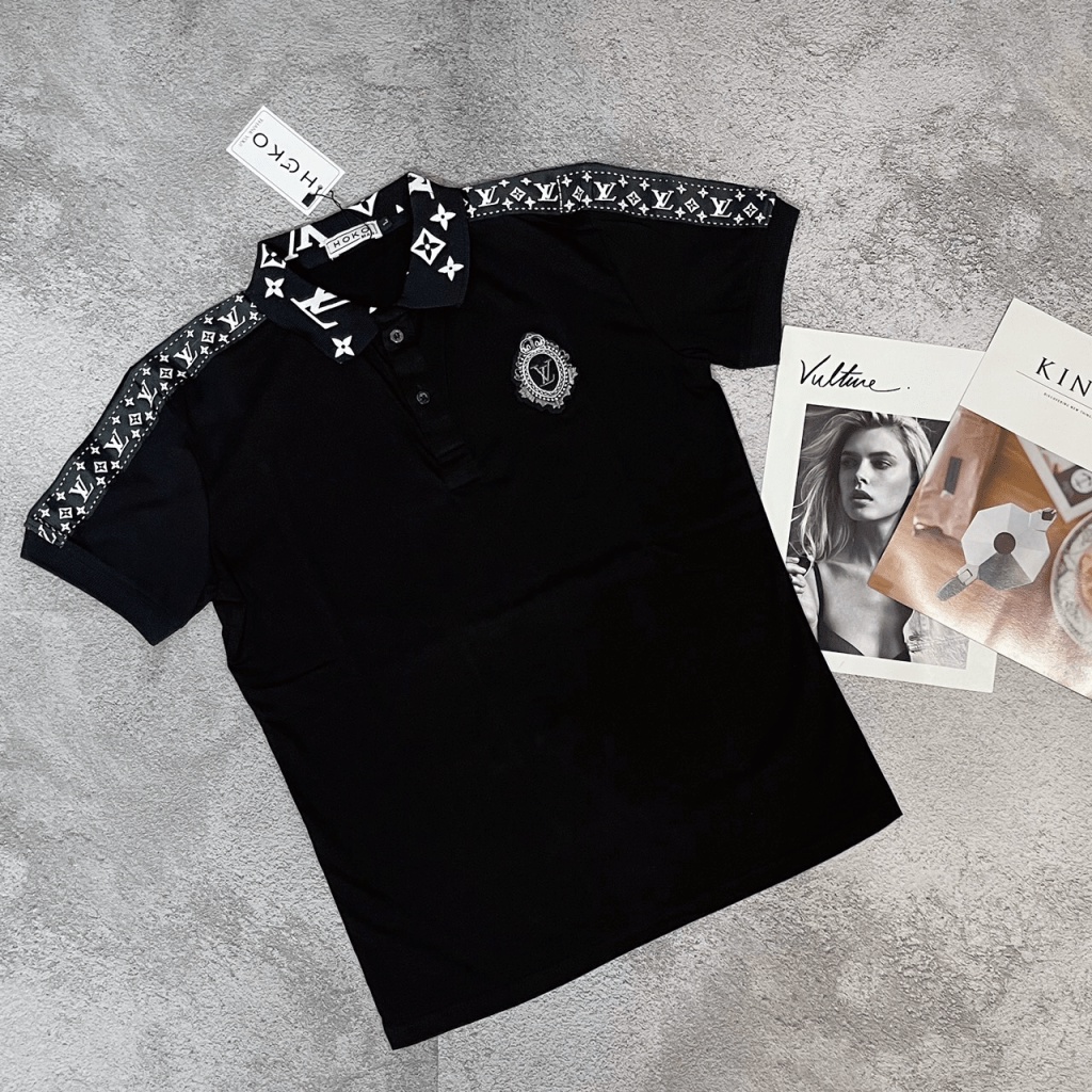 (Free Ship) Hàng Hot Áo Thun PoLo Cổ Bẻ Vải Cotton MỊn Mát Phối Viền Tay Lờ Về Siêu ĐỈnh