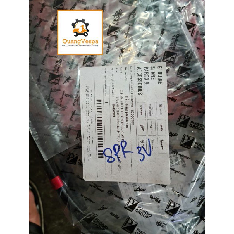 Dây phanh sau vespa sprint chính hãng nhà máy