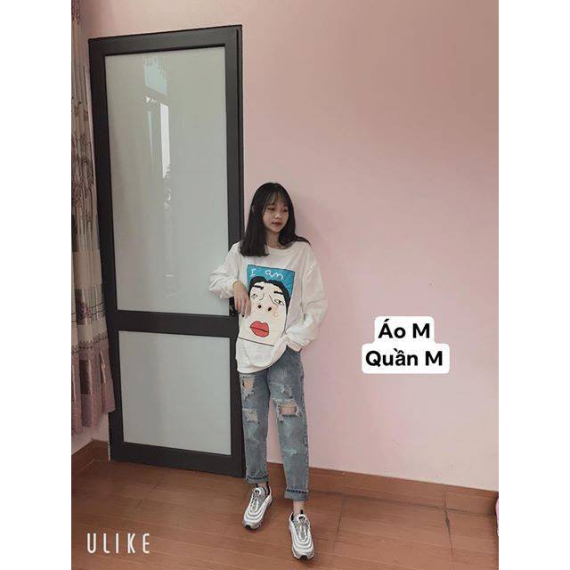 Áo sweater nam nữ YAYSHOP dáng rộng unisex chất nỉ dày dặn - SW &quot;IAMCOOL&quot;