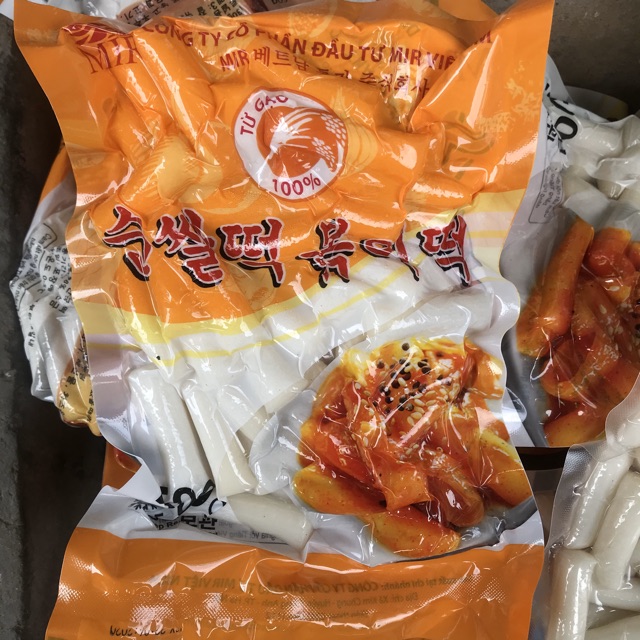 Bánh gạo tokbokki hàn quốc gói 500g | BigBuy360 - bigbuy360.vn
