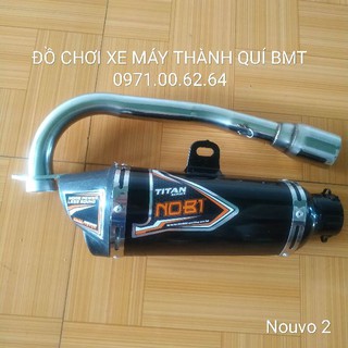 Pô Nobi 2 nòng Nouvo 2 - Pô Nouvo 2 kèm cổ pô