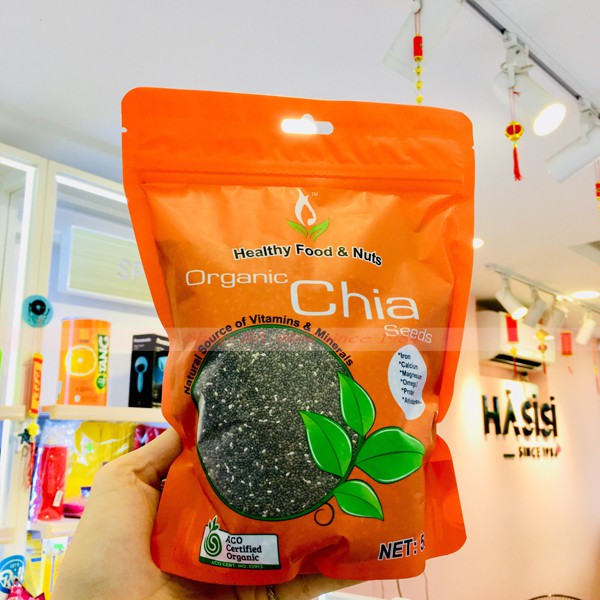 Hạt Chia ÚC UC HEALTHY FOOD &amp; NUTS - Organic Chia Seeds