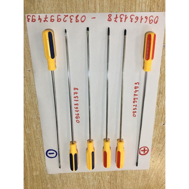 Tua vít sọc đủ size 3mm 4mm 5mm 6mm - Tô vít sọc