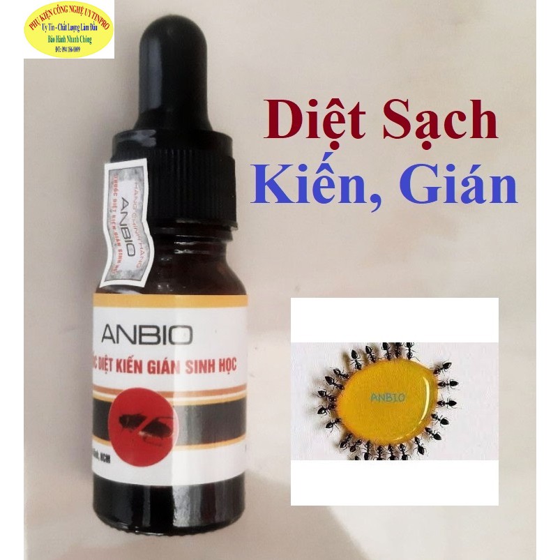 CHAI DIỆT KIẾN GIÁN Sinh Học ANBIO Chai 10ml Xuất xứ Việt Nam