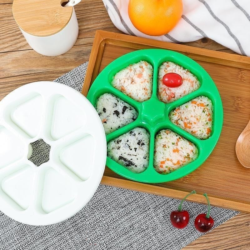 Khuôn Làm Cơm Nắm Hình Tam Giác Phong Cách Nhật Bản Độc Đáo DIY