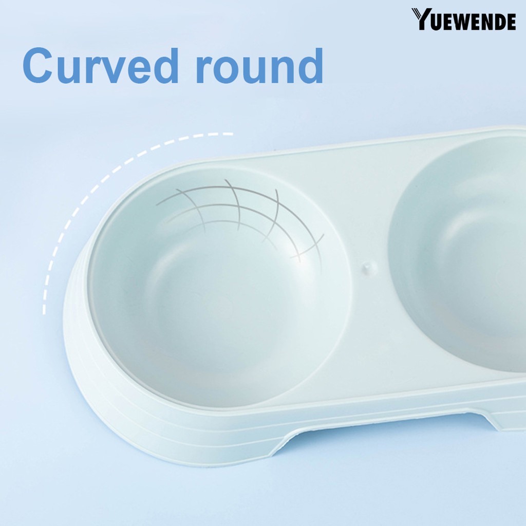 Tô đựng thức ăn thú cưng chất liệu PP màu trơn