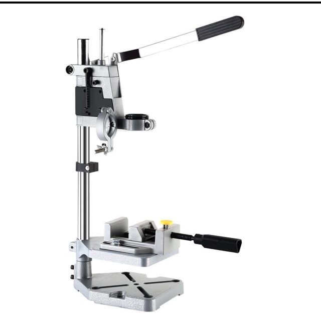 đế máy khoan bàn dùng cho máy khoan cầm tay AM-6102B có ê tô ,hàng sẵn