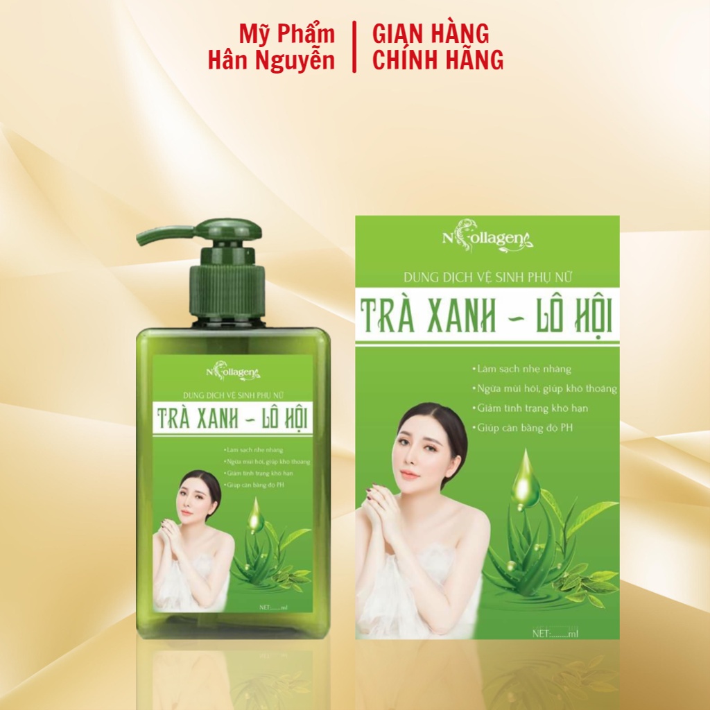 Dung dịch vệ sinh phụ nữ cánh hồng Ncollagen Hân Nguyễn 150ml