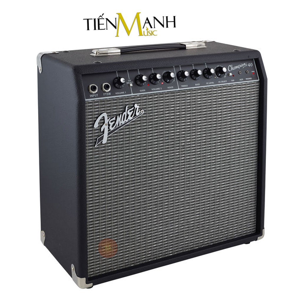 [Chính Hãng] Fender Champion 40 Amply Đàn Electric Guitar Điện - Loa Ampli 230V 40W Combo Amplifier