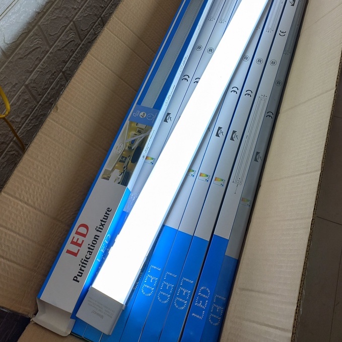 Bóng đèn Tuýp LED Bán nguyệt 1m2 ESNCO 60w Ánh sáng Trắng 7000K