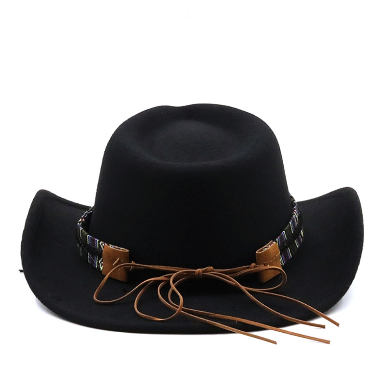 Mũ Cao Bồi Cao Bồi Vải Nỉ Phong Cách Cao Bồi Phương Tây Cổ Điển