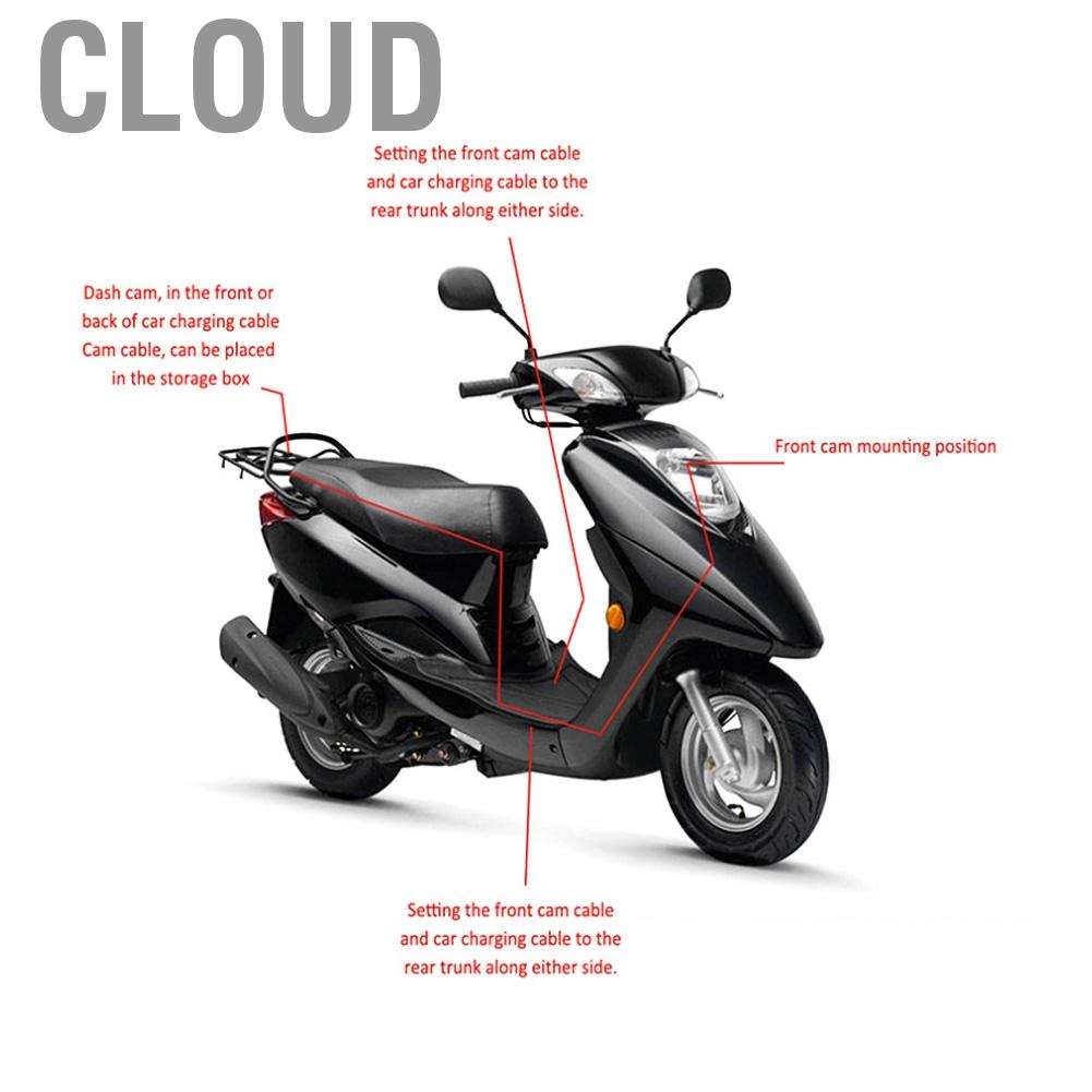 Camera Hành Trình Gắn Xe Máy Cloud 3 Lcd | BigBuy360 - bigbuy360.vn