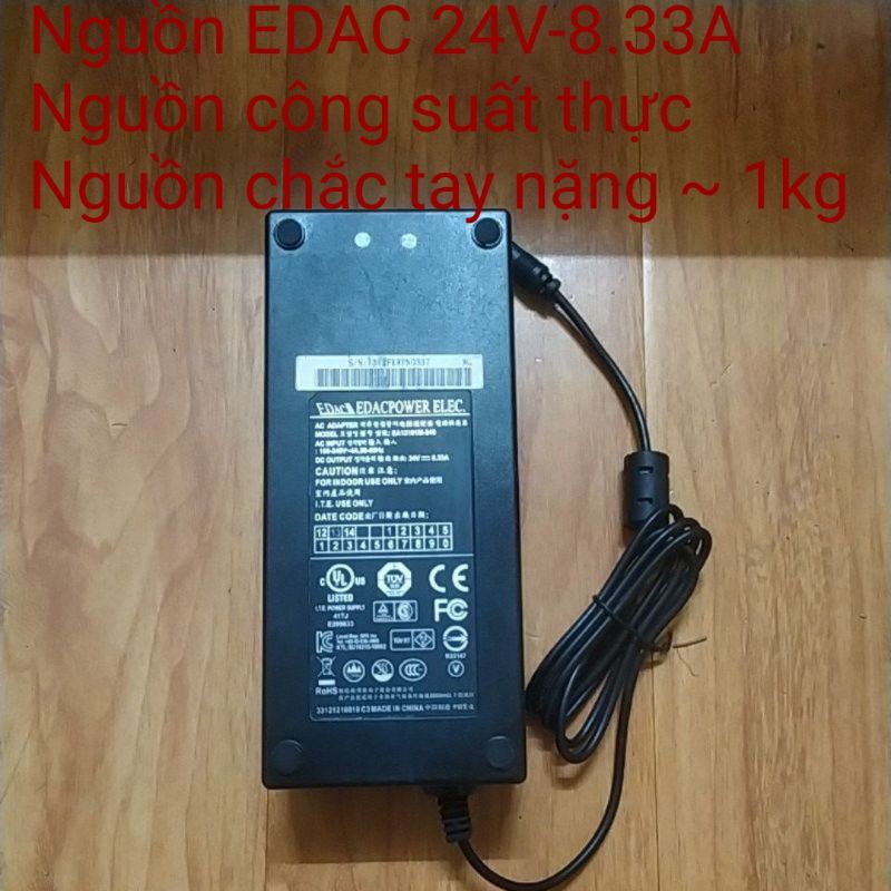 Nguồn Adapter Meanwell HP EDAC 24V-5A 24V-8.33A  24V-10A 24V-15A.