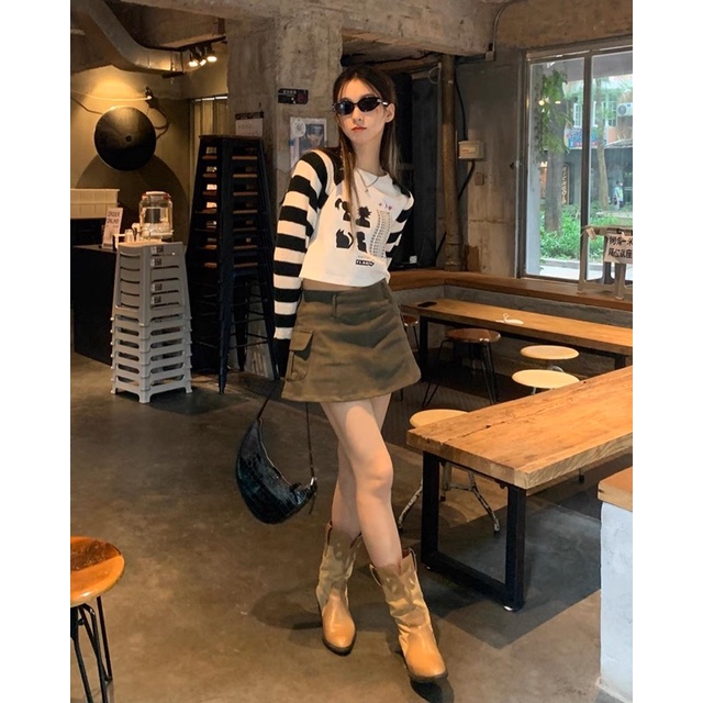 Áo khoác sọc - new