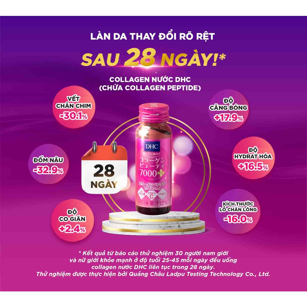 Collagen nước DHC 7000 Plus dưỡng ẩm chống lão hóa BeautiMax