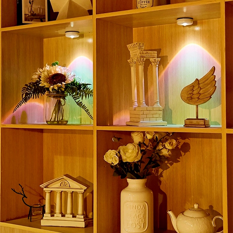 1 Đèn LED Không Dây Chạy Bằng Pin Với Điều Khiển Cảm Ứng Hình Hoàng Hôn