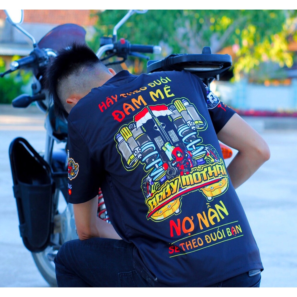 Áo thun nam tem T-Shirt ngắn tay thun cotton