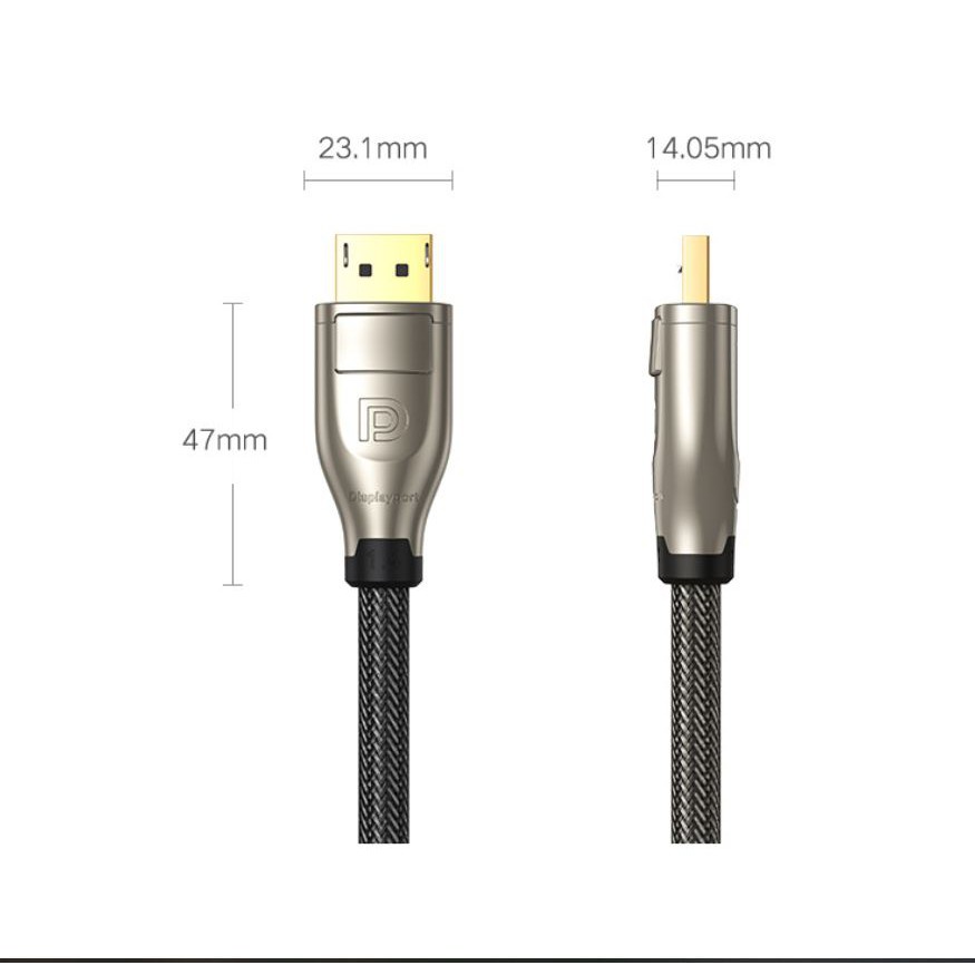 Cáp Displayport 1.4 8K@60Hz dài 1-3M UGREEN DP112