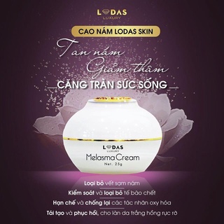 Cao Nám Lodas Cream  Đan Thy- loại bỏ vết sạm nám giúp da bạn trở nên trắng hồng rạng rỡ