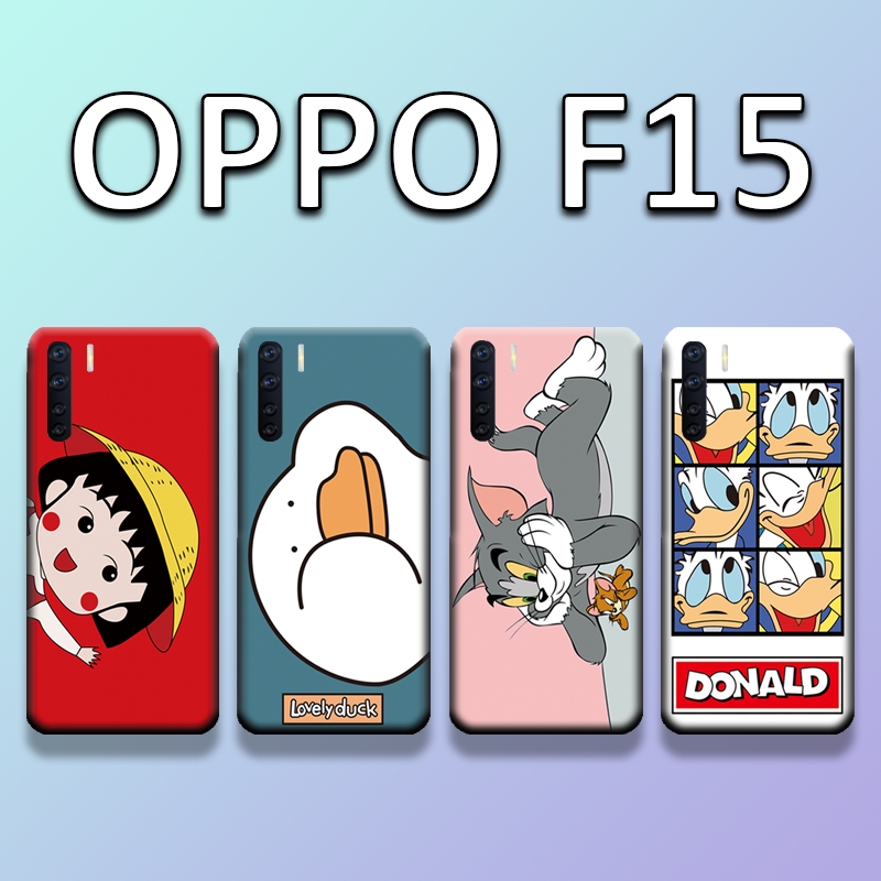 DONALD DUCK Ốp Điện Thoại Dẻo Họa Tiết Hoạt Hình Mèo / Chuột / Vịt Donald Dễ Thương Cho Oppo F15 F11 Pro F9 1