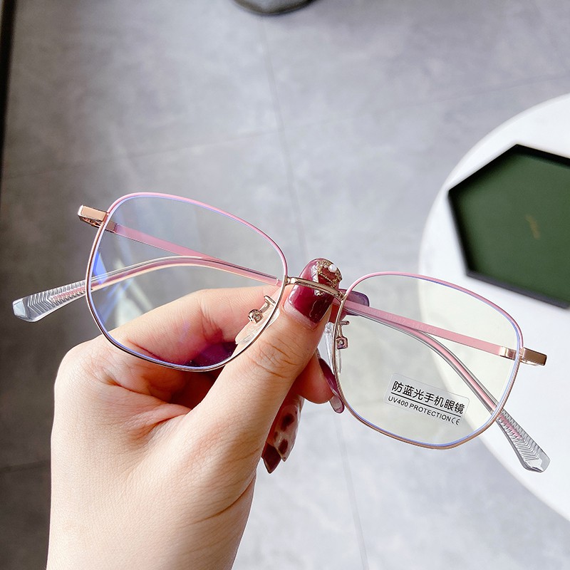 Mắt Kính Gọng Tròn Chống Tia Sáng Xanh Phong Cách Retro Jz5040 | BigBuy360 - bigbuy360.vn