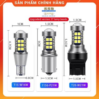 [HÀNG CHÍNH HÃNG] Bóng đèn LED Lùi(LED De) V27 cho xe Ô Tô  -  Tăng Sáng 300% - ĐẦY ĐỦ CHÂN BÓNG