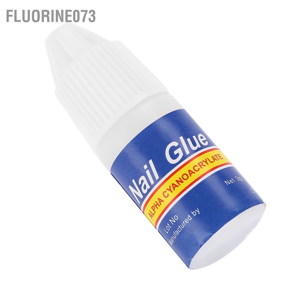 Fluorine073 5 cái 3g Sơn móng tay Keo cho Dán Long lanh Acrylic Thạch trang trí Nail Art UV Gel