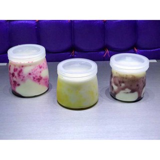 Hộp sữa chua, Hũ sữa chua 100ml, 110ml, 120ml, 140ml, 160ml nhựa dày kèm nắp (100 cái)