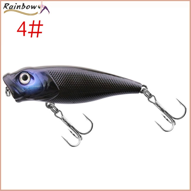 Mồi Câu Cá Giả Cứng 7cm 8.5g Kèm 2 Lưỡi Câu