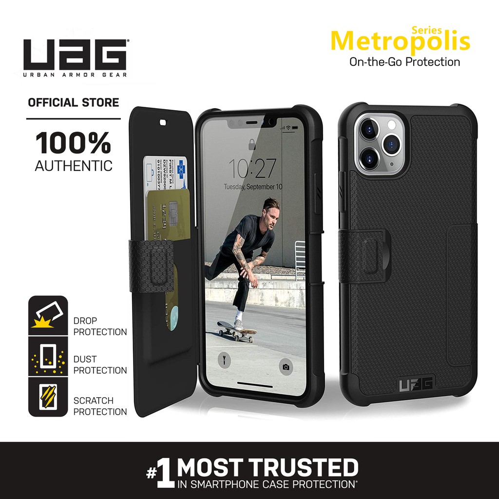 UAG Ốp lưng iphone 11 Pro Max / Ốp lưng iphone 11 Pro / Ốp lưng iphone 11 Metropolis with Feather-Light Rugged Military Drop Tested Ốp lưng iphone Case