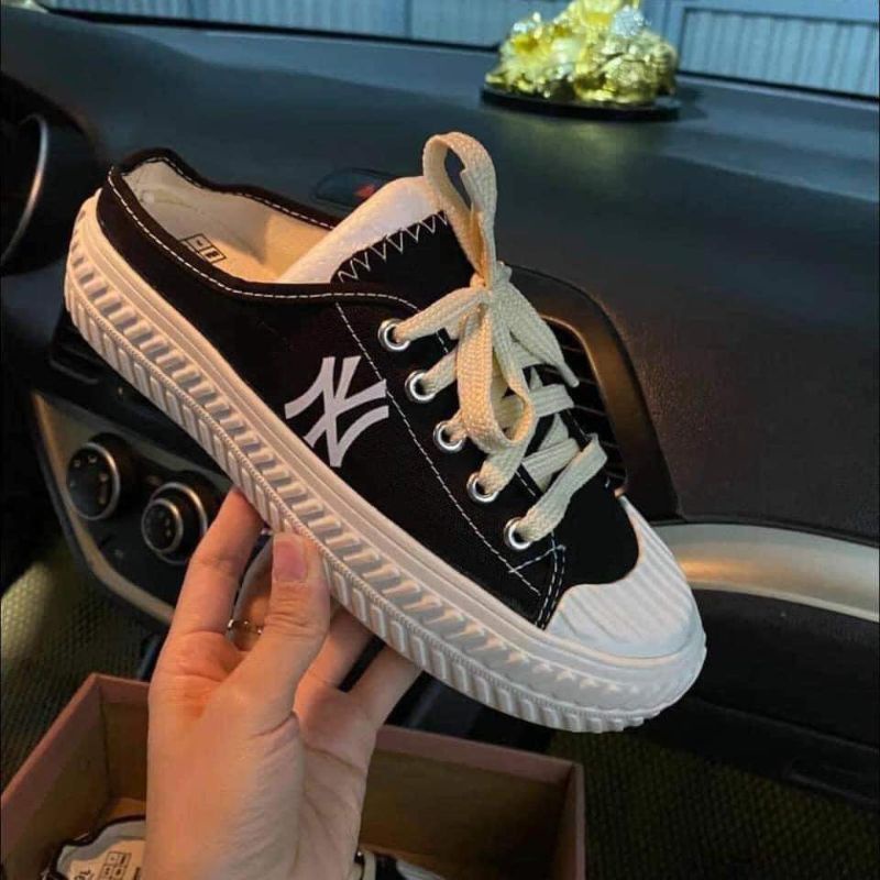 GIÀY SỤC NY NAY LẠI ĐƯỢC LÊN SÀN(ẢNH THẬT GIÁ HỦY DIỆT)👉CHỮ #NY #THÊU FORM TO | BigBuy360 - bigbuy360.vn