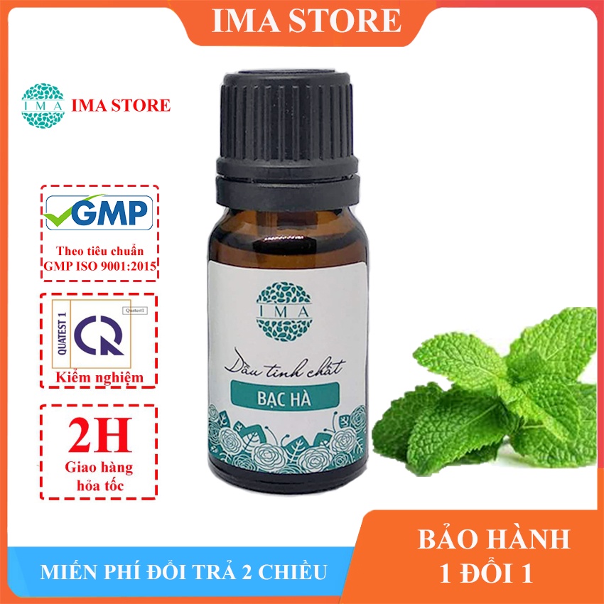 Tinh Dầu Bạc Hà IMA Thơm Phòng Giảm Mệt Mỏi Căng Thẳng Đuổi Muỗi Đuổi Chuột