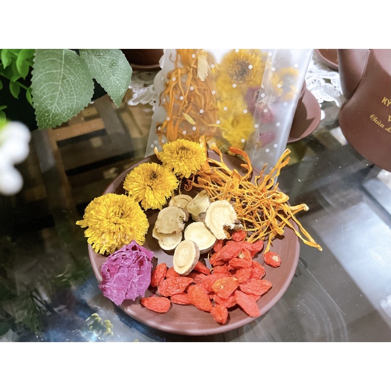 Đông trùng hạ thảo kết hợp thảo dược(set 10 gói)