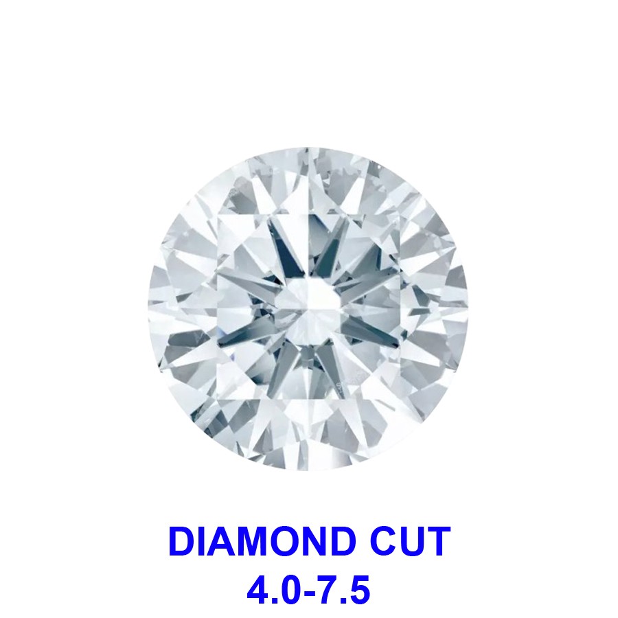 ⚡⚡Kim Cương Nhân Tạo FASCINO GEMS DIAMOND CUT 4.0 mm/ 5.0 mm/ 5.8 mm/ 6.0 mm/ 6.5 mm/ 7.0 mm/ 7.5 mm