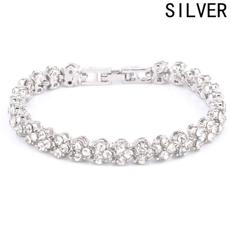 Vòng Tay Đính Đá Pha Lê Sang Trọng