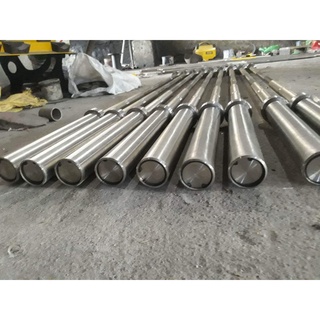 Đòn tập tạ 1.8m inox phi tạ 50 (tặng kèm bộ khóa đòn tạ ABs cao cấp)