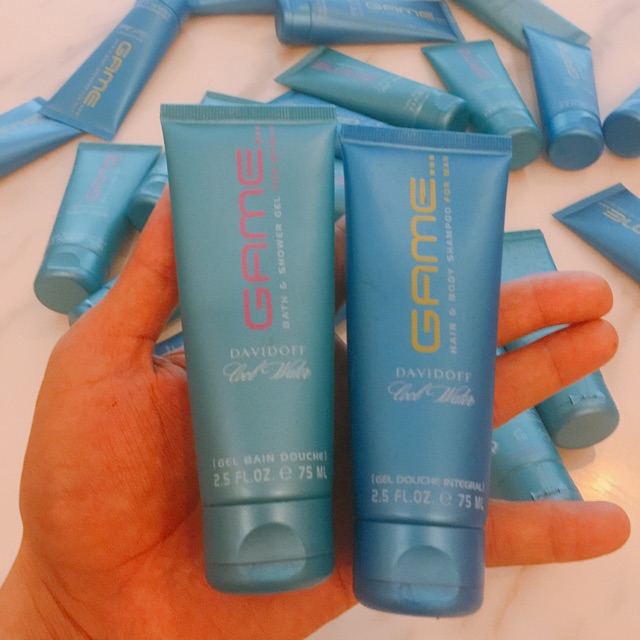 Combo 2 sản phẩm gội + tắm 75ml x2