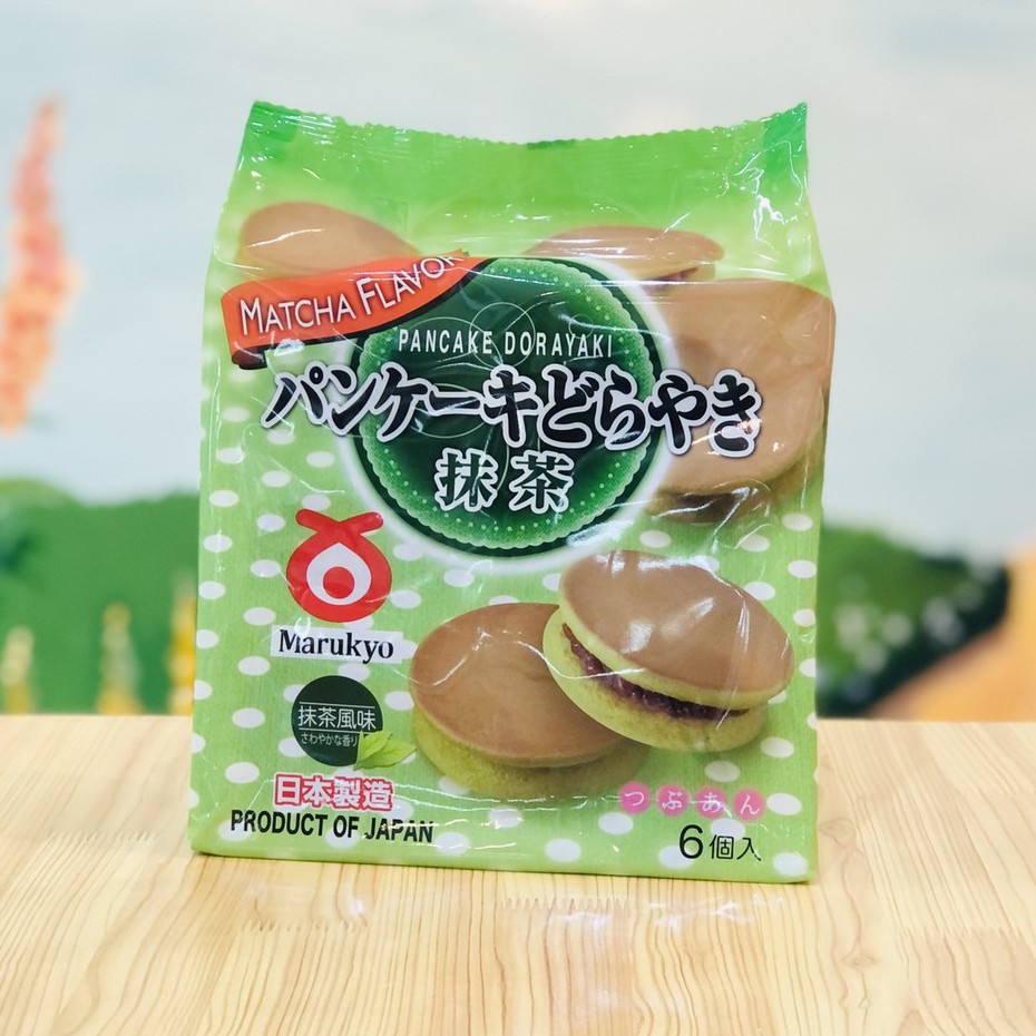 BÁNH RÁN MARUKYO NHÂN ĐẬU ĐỎ VỊ MATCHA / DÂU NHẬT BẢN